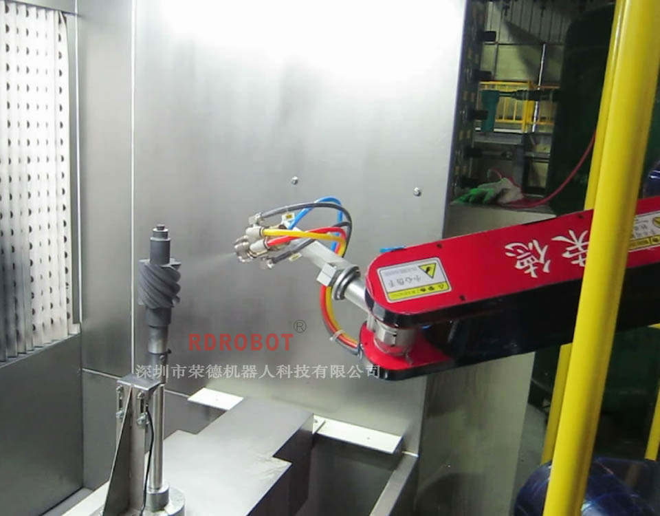 轉(zhuǎn)子機(jī)器人噴漆設(shè)備