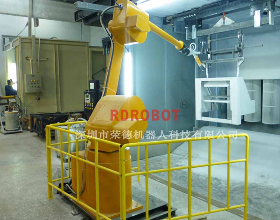自動(dòng)噴粉機(jī)器人系統(tǒng)工藝介紹